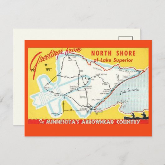 Bovenmeer - Noordkust Briefkaart (Voorkant / Achterkant)