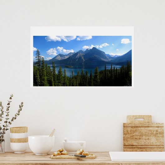 Bovenmeer Poster Kananaskis (Keuken)