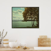 Bovenmeer Saranac Lake, Adirondack Mountains Poster (Keuken)