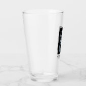 Bovennatuurlijk bos silhouet grafisch glas (Rechts)