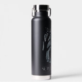 Bovennatuurlijk bos silhouet grafisch waterfles (Voorkant)