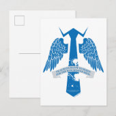 Bovennatuurlijk Castiel Stropdas Quote Graphic Briefkaart (Voorkant / Achterkant)