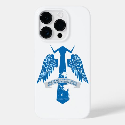Bovennatuurlijk Castiel Stropdas Quote Graphic Case-Mate iPhone Case (Achterkant)