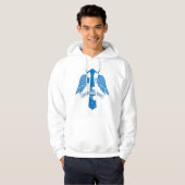 Bovennatuurlijk Castiel Stropdas Quote Graphic Hoodie (Voorkant volledig)