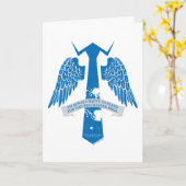 Bovennatuurlijk Castiel Stropdas Quote Graphic Kaart (Gele Bloem)