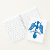 Bovennatuurlijk Castiel Stropdas Quote Graphic Notitieboek (Binnen)