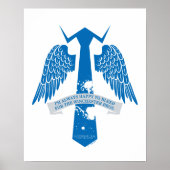 Bovennatuurlijk Castiel Stropdas Quote Graphic Poster (Voorkant)