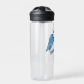 Bovennatuurlijk Castiel Stropdas Quote Graphic Waterfles (Voorkant)