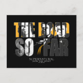 Bovennatuurlijk "De weg tot nu toe" Briefkaart (Voorkant)