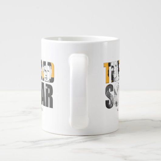 Bovennatuurlijk "De weg tot nu toe" Grote Koffiekop (Achterkant)