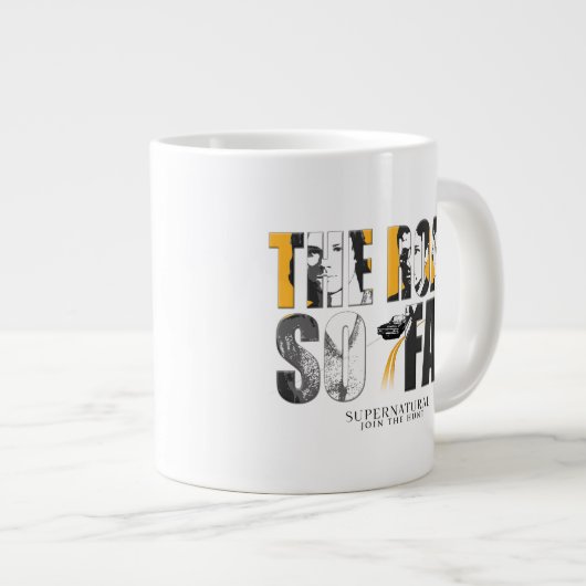 Bovennatuurlijk "De weg tot nu toe" Grote Koffiekop (Voorkant rechts)