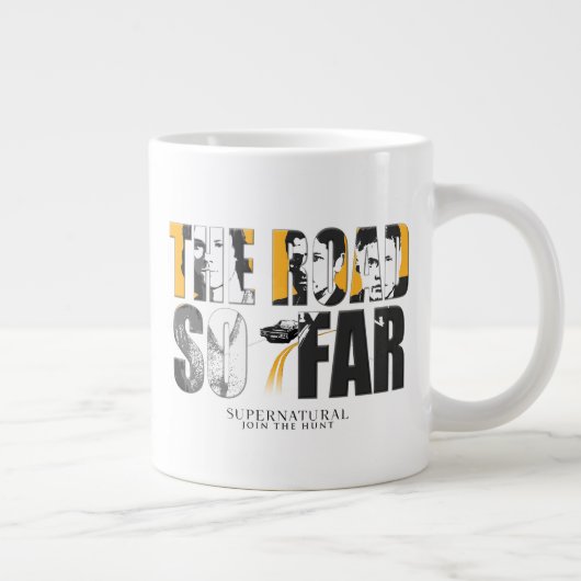 Bovennatuurlijk "De weg tot nu toe" Grote Koffiekop (Rechts)