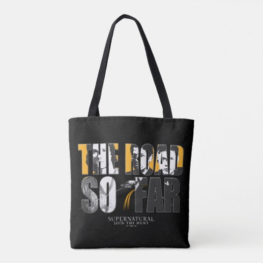 Bovennatuurlijk "De weg tot nu toe" Tote Bag (Achterkant)