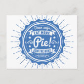 Bovennatuurlijk "Dean zegt eet meer taart!" Briefkaart (Voorkant)