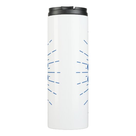 Bovennatuurlijk "Dean zegt eet meer taart!" Thermosbeker (Achterkant)