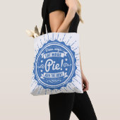 Bovennatuurlijk "Dean zegt eet meer taart!" Tote Bag (Dichtbij)