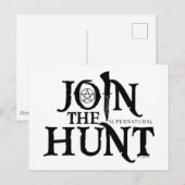 Bovennatuurlijk "Doe mee met de jacht" Briefkaart (Voorkant / Achterkant)