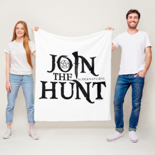 Bovennatuurlijk "Doe mee met de jacht" Fleece Deken