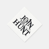 Bovennatuurlijk "Doe mee met de jacht" Servet (Hoek)