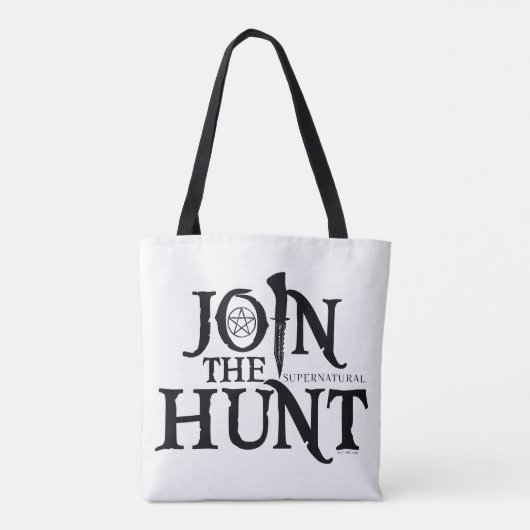 Bovennatuurlijk "Doe mee met de jacht" Tote Bag (Achterkant)