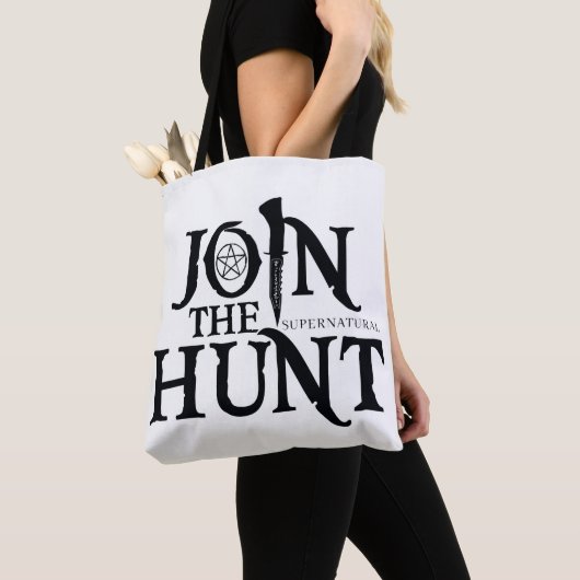 Bovennatuurlijk "Doe mee met de jacht" Tote Bag (Dichtbij)