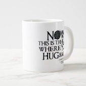 Bovennatuurlijk "Knuffel terug" citaat Grote Koffiekop (Voorkant rechts)