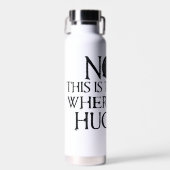 Bovennatuurlijk "Knuffel terug" citaat Waterfles (Voorkant)