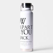 Bovennatuurlijk "Knuffel terug" citaat Waterfles (Achterkant)