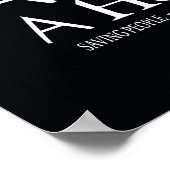 Bovennatuurlijk "Ooit een jager, altijd een jager" Poster (Hoek)