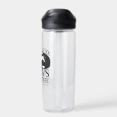 Bovennatuurlijk "Ooit een jager, altijd een jager" Waterfles (Achterkant)