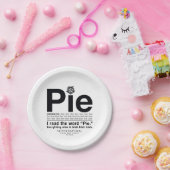 Bovennatuurlijk "Pie"-citaat Papieren Bordje (Feest)