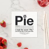 Bovennatuurlijk "Pie"-citaat Servet (Insitu)