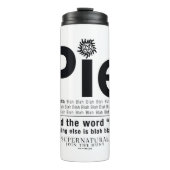 Bovennatuurlijk "Pie"-citaat Thermosbeker (Voorkant)