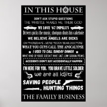 Bovennatuurlijk Poster: Betreed de wereld van de E