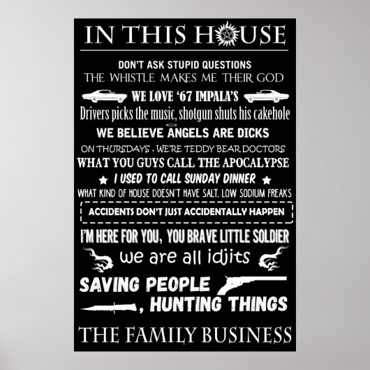 Bovennatuurlijk Poster: Betreed de wereld van de E Poster (Voorkant)