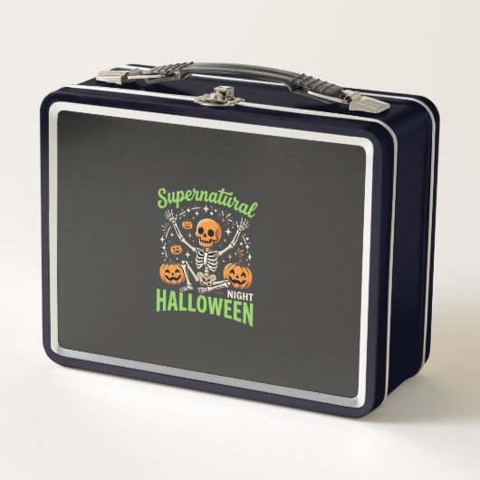 Bovennatuurlijk skelet Halloween Vectorontwerp_1 (Voorkant)