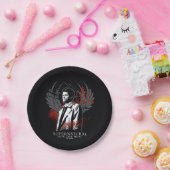 Bovennatuurlijke Castiel Graffiti Graphic Papieren Bordje (Feest)