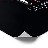 Bovennatuurlijke Castiel Graffiti Graphic Poster (Hoek)