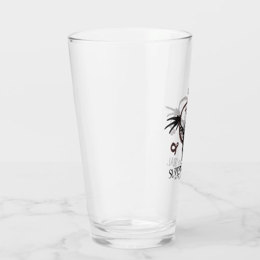 Bovennatuurlijke Castiel Illustratie Glas (Rechts)