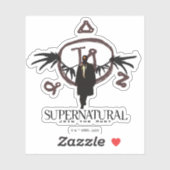 Bovennatuurlijke Castiel Illustratie Sticker (Vel)