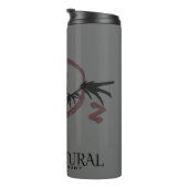 Bovennatuurlijke Castiel Illustratie Thermosbeker (Geroteerd rechts)