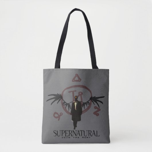 Bovennatuurlijke Castiel Illustratie Tote Bag (Voorkant)