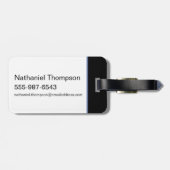 Bovennatuurlijke Castiel Vallende Sterren Grafisch Bagagelabel (Achterkant horizontaal)