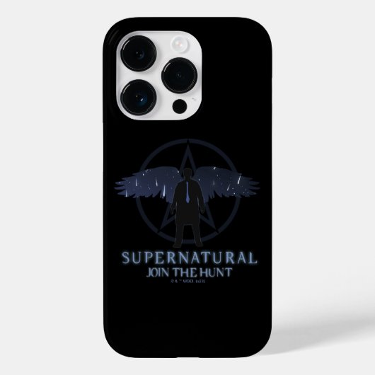 Bovennatuurlijke Castiel Vallende Sterren Grafisch Case-Mate iPhone Case (Achterkant)