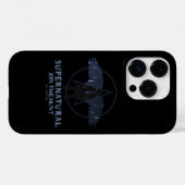 Bovennatuurlijke Castiel Vallende Sterren Grafisch Case-Mate iPhone Case (Achterkant (horizontaal))