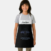 Bovennatuurlijke Castiel Vallende Sterren Grafisch Schort (Insitu)