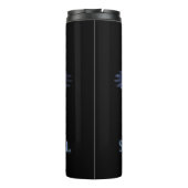 Bovennatuurlijke Castiel Vallende Sterren Grafisch Thermosbeker (Achterkant)