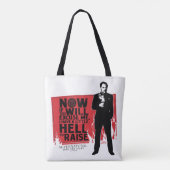 Bovennatuurlijke Crowley Quote Graphic Tote Bag (Achterkant)