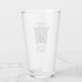 Bovennatuurlijke "Hunter Inside" Ribcage Graphic Glas (Achterkant)