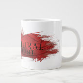 Bovennatuurlijke "Join the Hunt" Red Splash Grote Koffiekop (Rechts)
